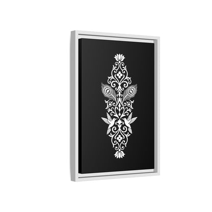 Hummingbird Soulmates - Framed Canvas