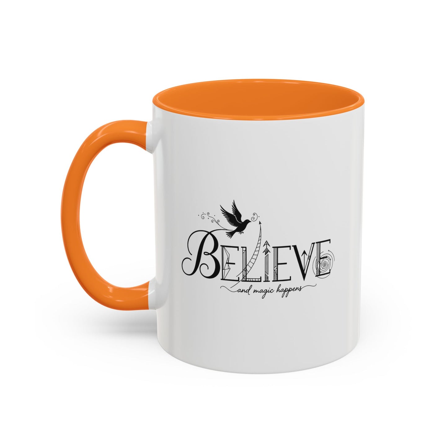 Believe and Magic Happens - Colorful Mug
