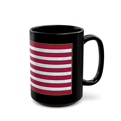 New Glory American Flag (Gold Edge Edition) - Black Mug