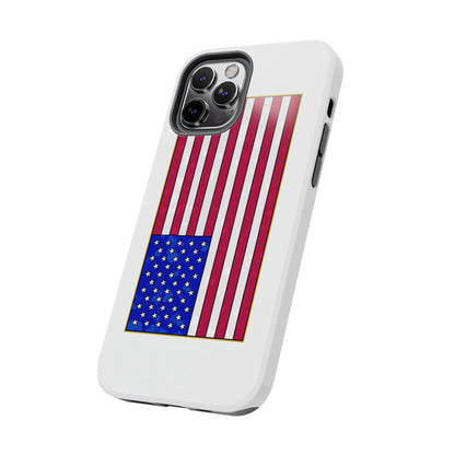 New Glory American Flag (Gold Edge Edition) - Phone Case