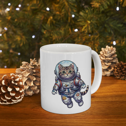 Astronaut Cat - Ceramic Mug