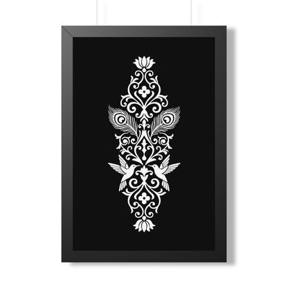 Hummingbird Soulmates - Framed Poster