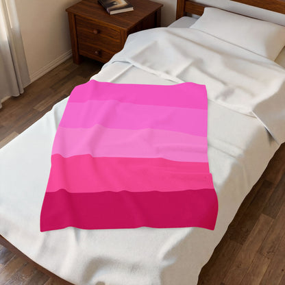 Valentine Rose Colors - Plush Blanket