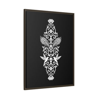 Hummingbird Soulmates - Framed Canvas
