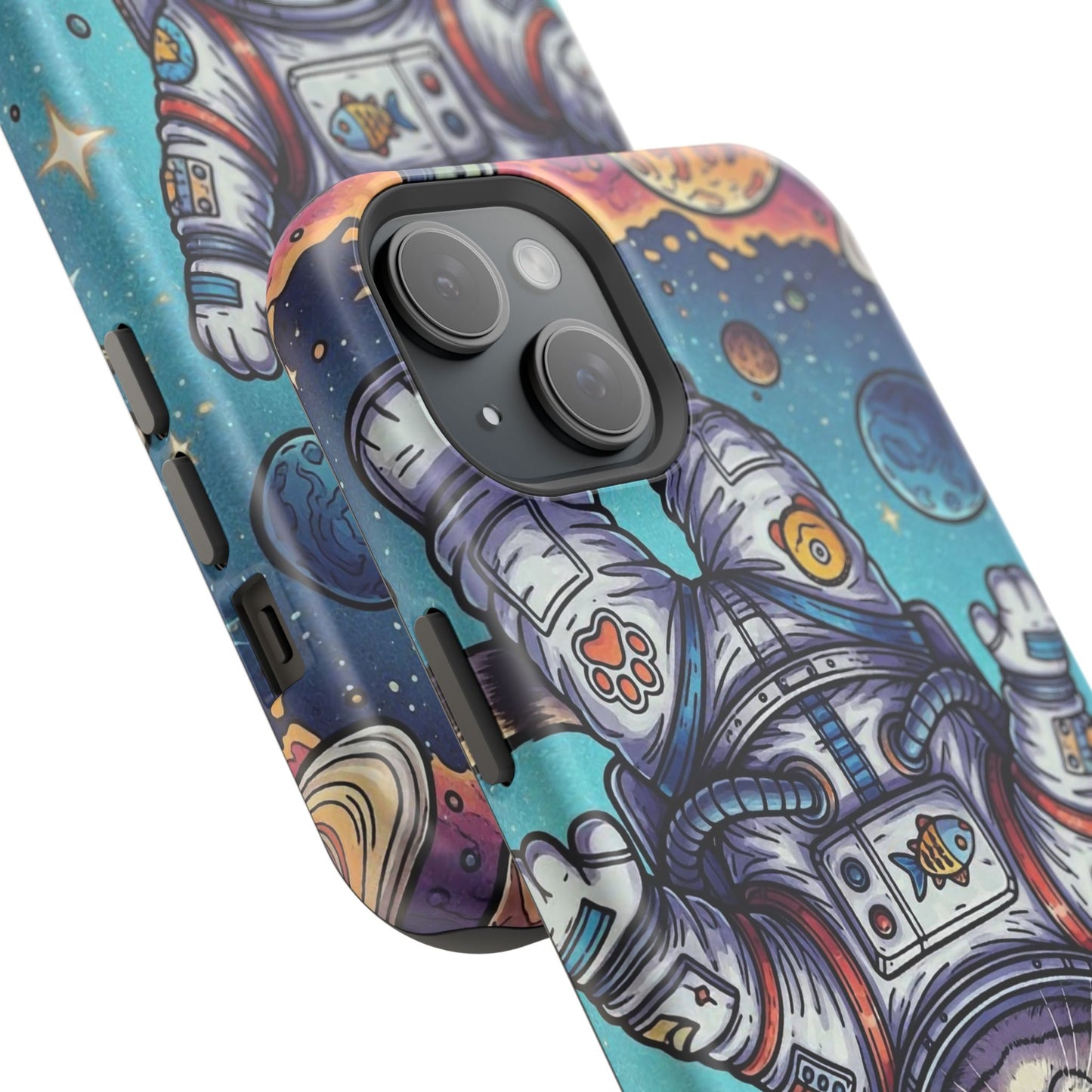 Astronaut Cat - Magnetic Phone Case