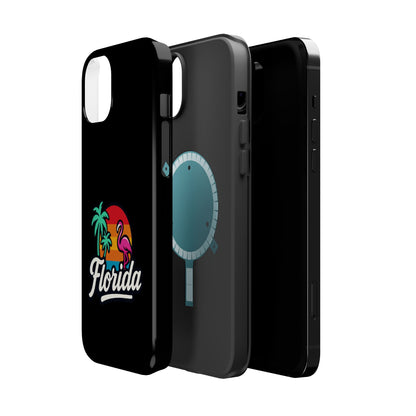 Florida Sunset Palm - Magnetic Phone Case