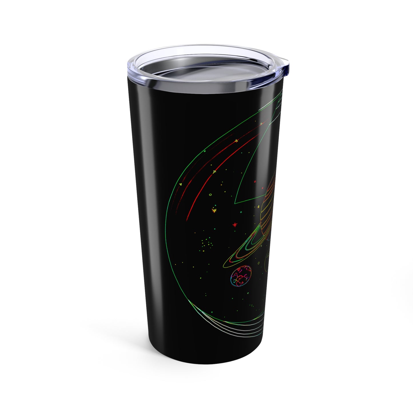 Galactic Travel Mug, Cosmic Coffee Cup, Space Planet, 20oz Travel Tumbler, Starry Insulated Mug, Astronomy Gift