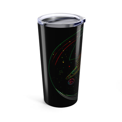 Galactic Travel Mug, Cosmic Coffee Cup, Space Planet, 20oz Travel Tumbler, Starry Insulated Mug, Astronomy Gift