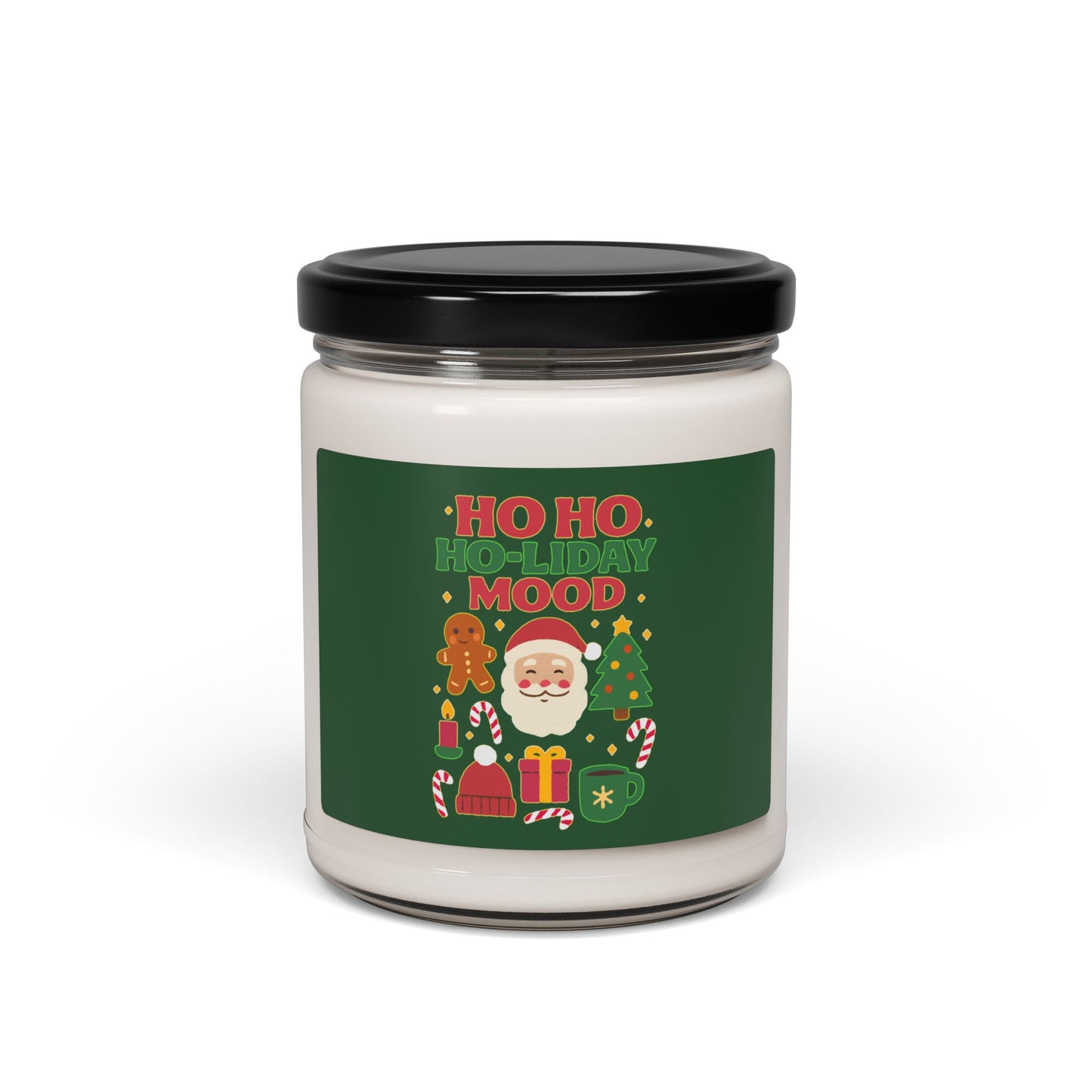 Holiday Scented Candle, Ho Ho Ho-liday Mood, Christmas Gift, Home Décor, Aromatherapy, Seasonal Fragrance, Relaxation