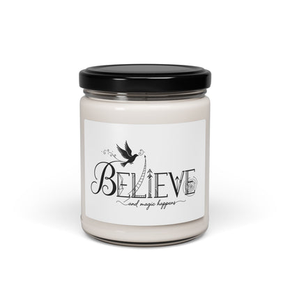Believe and Magic Happens - Scented Candle