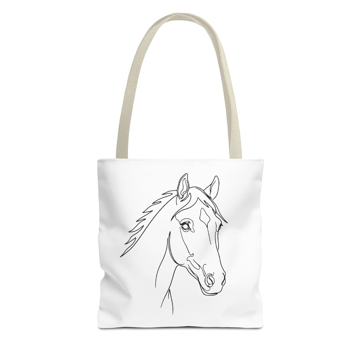 Horse Portrait Sketch - Tote Bag