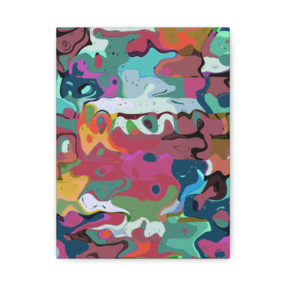 Colorful Abstract Marble - Canvas