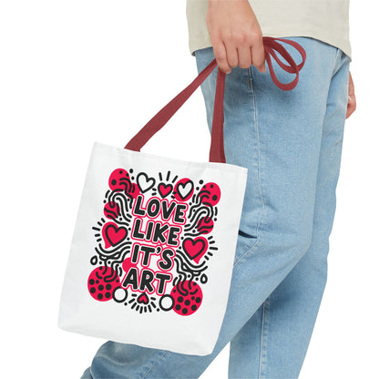 Love Like It's Art - Tote Bag