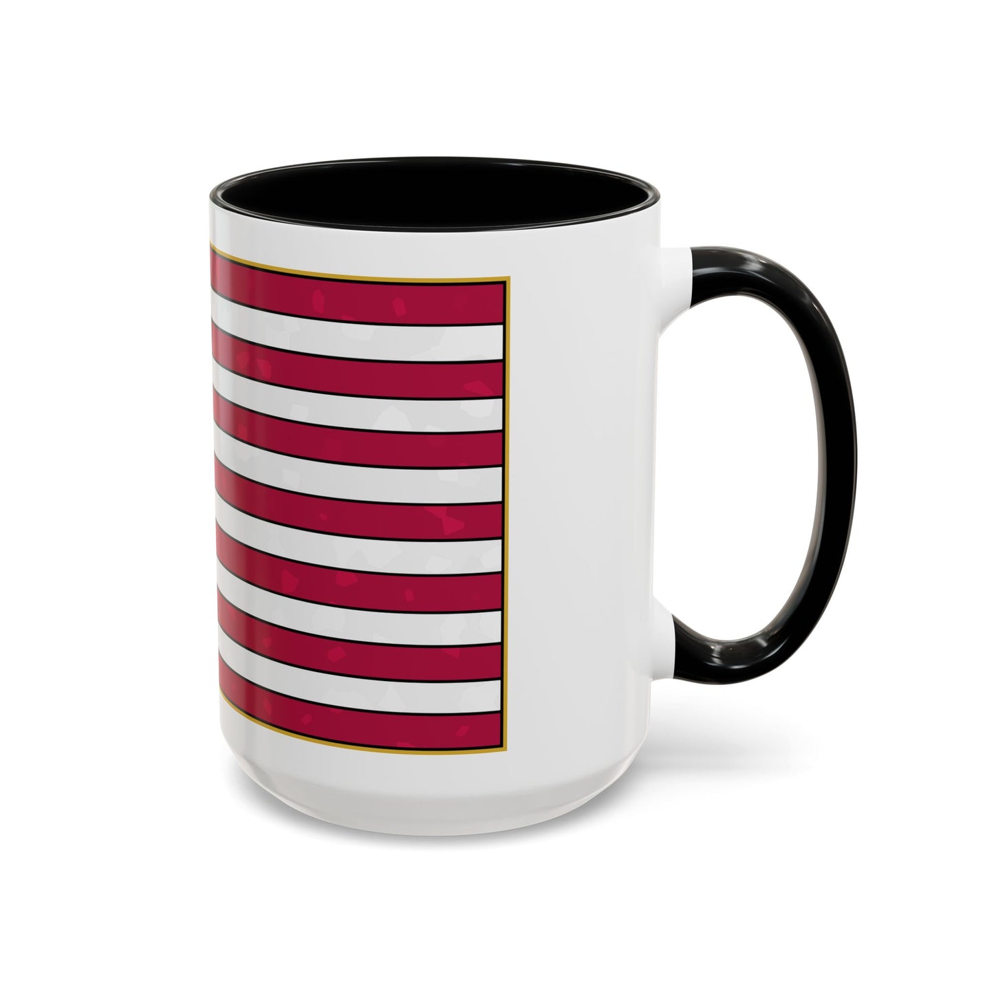 New Glory American Flag (Gold Edge Edition) - Color Accent Mug