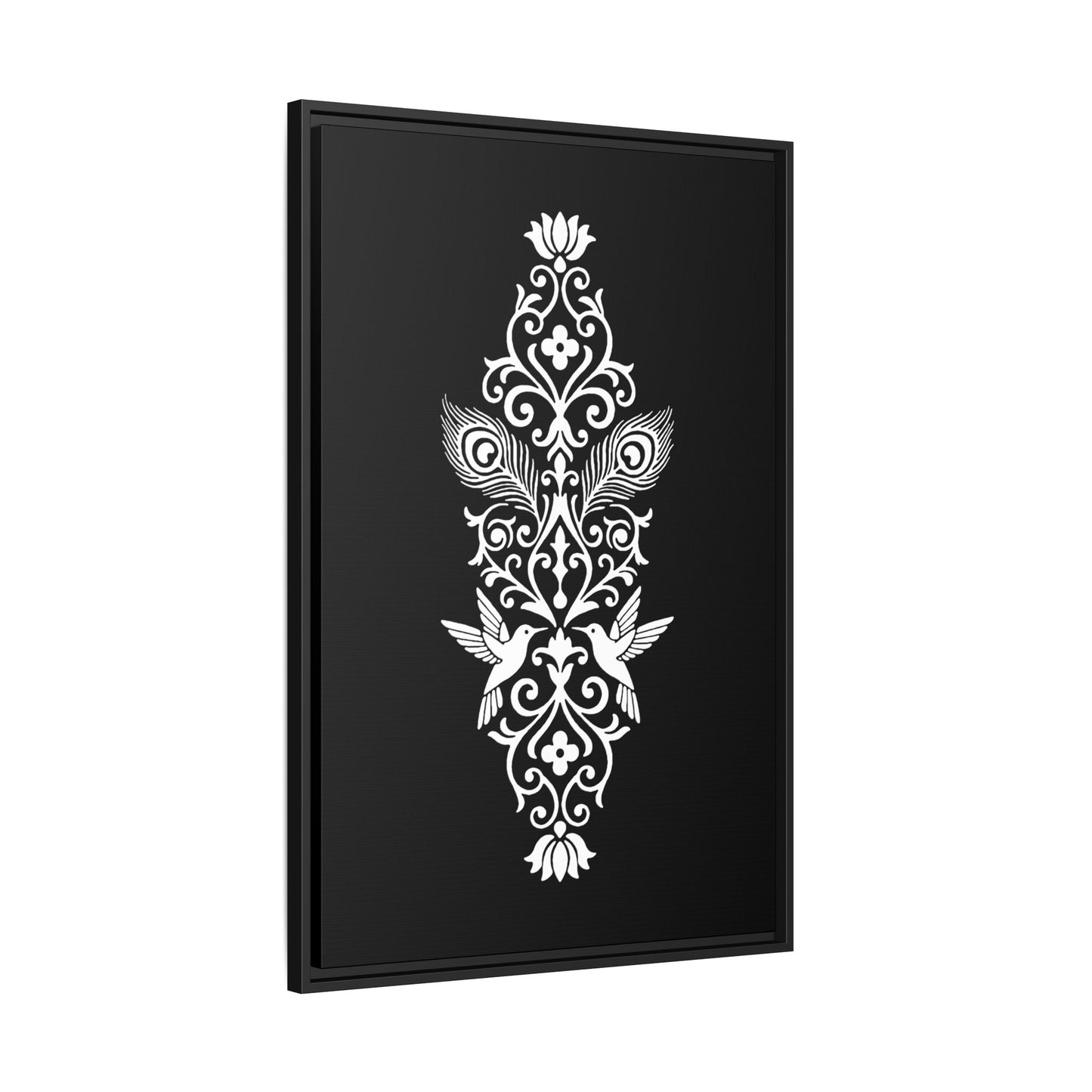 Hummingbird Soulmates - Framed Canvas