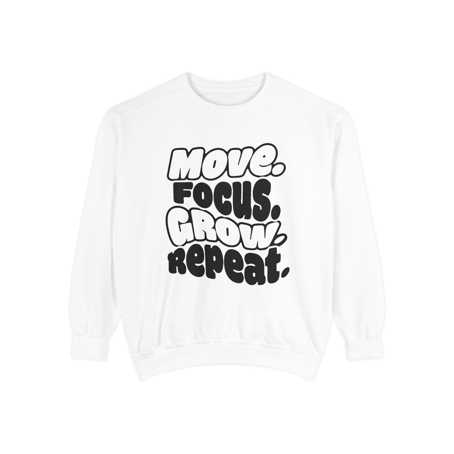 Move. Focus. Grow. Repeat. - Sweatshirt