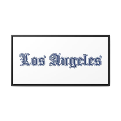 Los Angeles - Framed Canvas