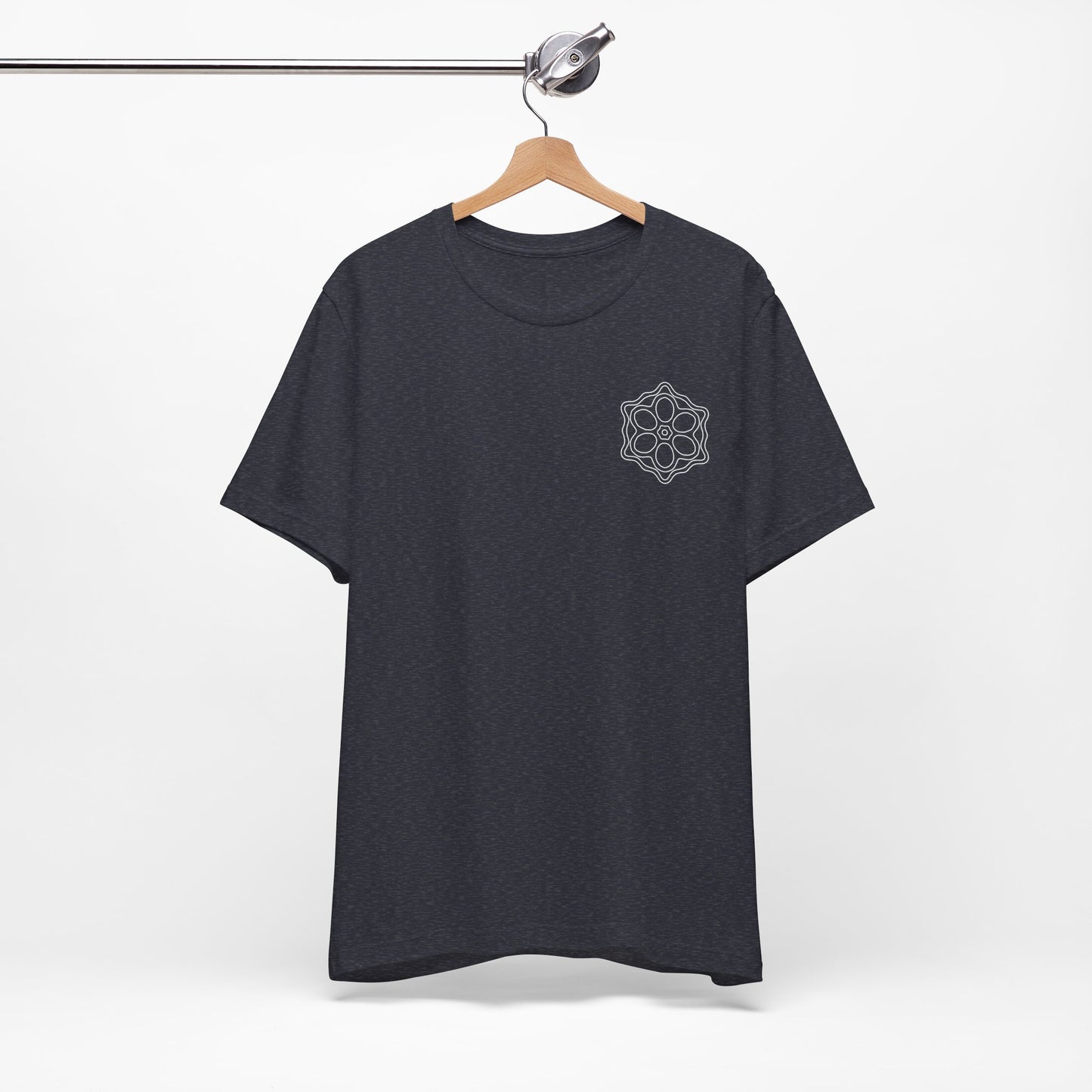 Unisex Boho Mandala Tee, Relaxed Fit Cotton Shirt, Perfect for Yoga Lovers, Meditation, Gift for Her, Vacation Wear, Everyday Comfort
