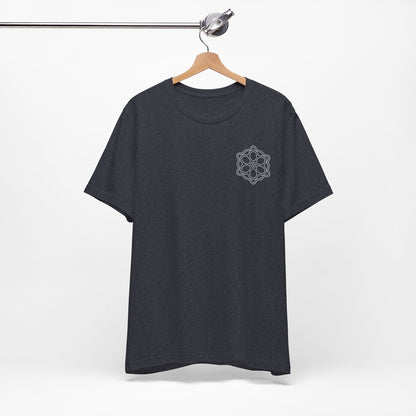 Unisex Boho Mandala Tee, Relaxed Fit Cotton Shirt, Perfect for Yoga Lovers, Meditation, Gift for Her, Vacation Wear, Everyday Comfort