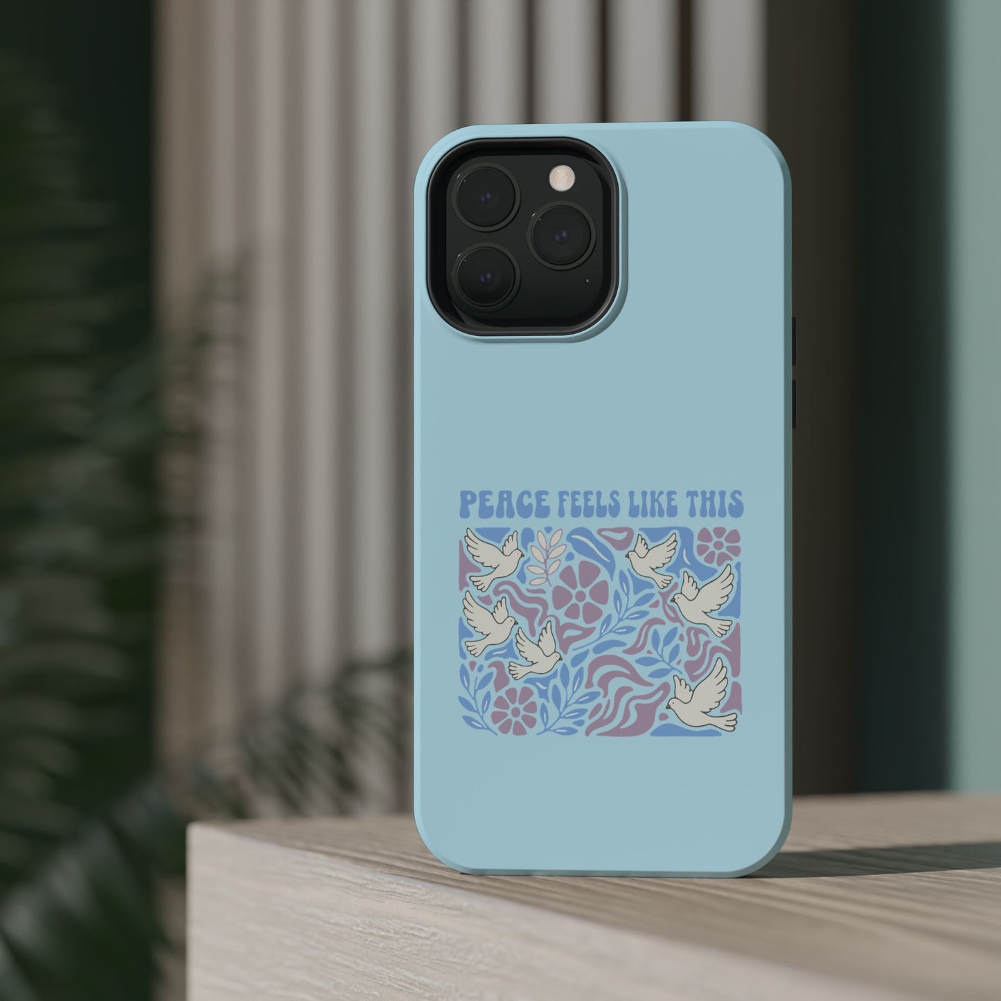 Peace Tells Like This - Magnetic Phone Case