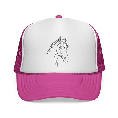 Horse Portrait Sketch - Cap