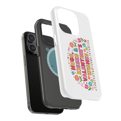 Hugs, Kisses & Valentine’s Wishes - Magnetic Phone Case