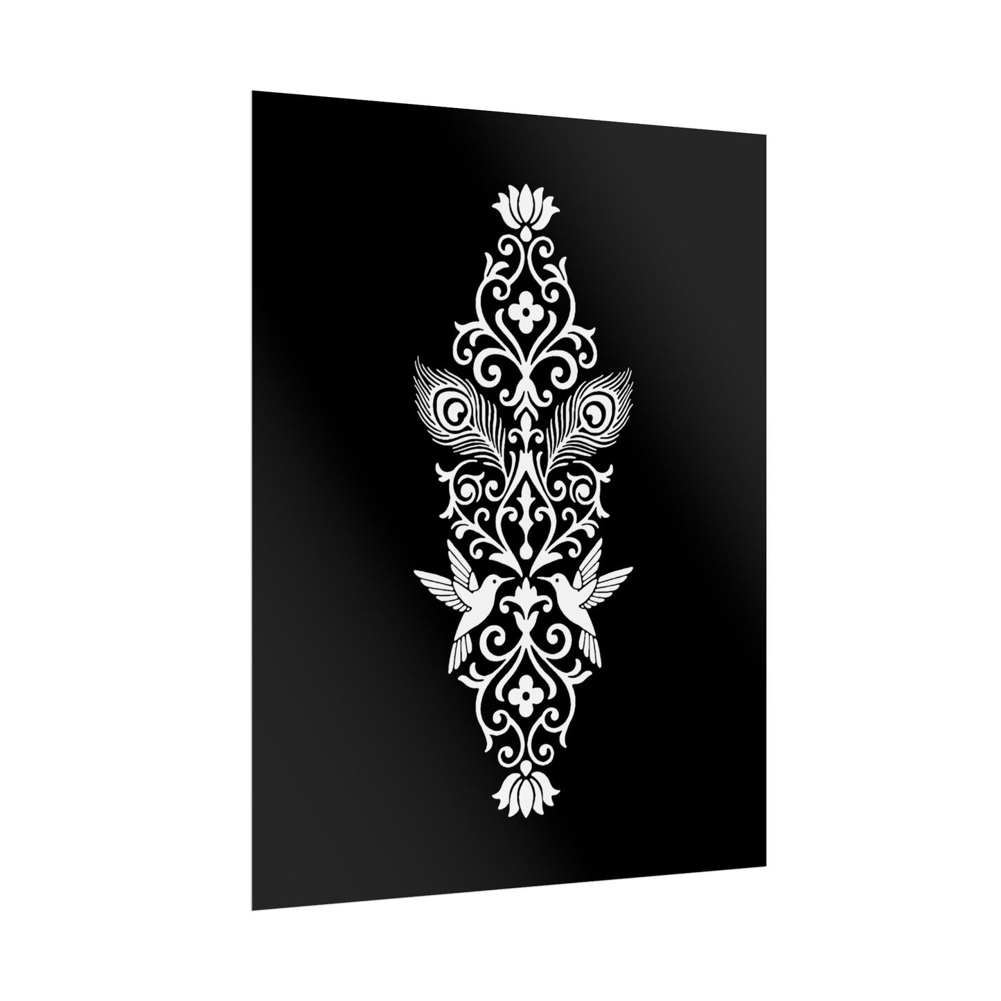 Hummingbird Soulmates - Rolled Poster