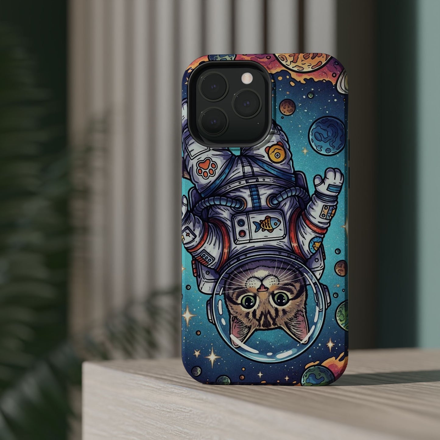 Astronaut Cat - Magnetic Phone Case
