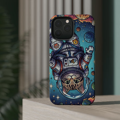 Astronaut Cat - Magnetic Phone Case