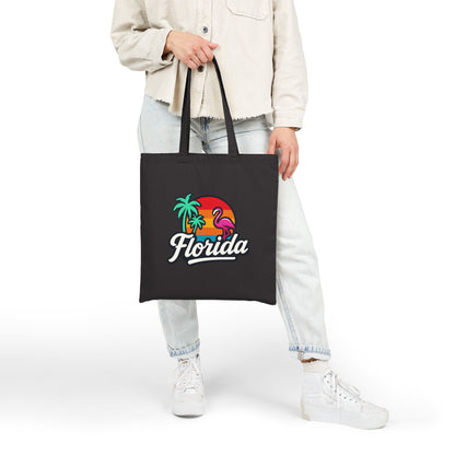 Florida Sunset Palm - Tote Bag