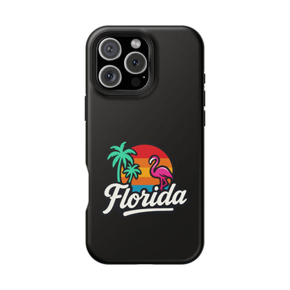 Florida Sunset Palm - Magnetic Phone Case
