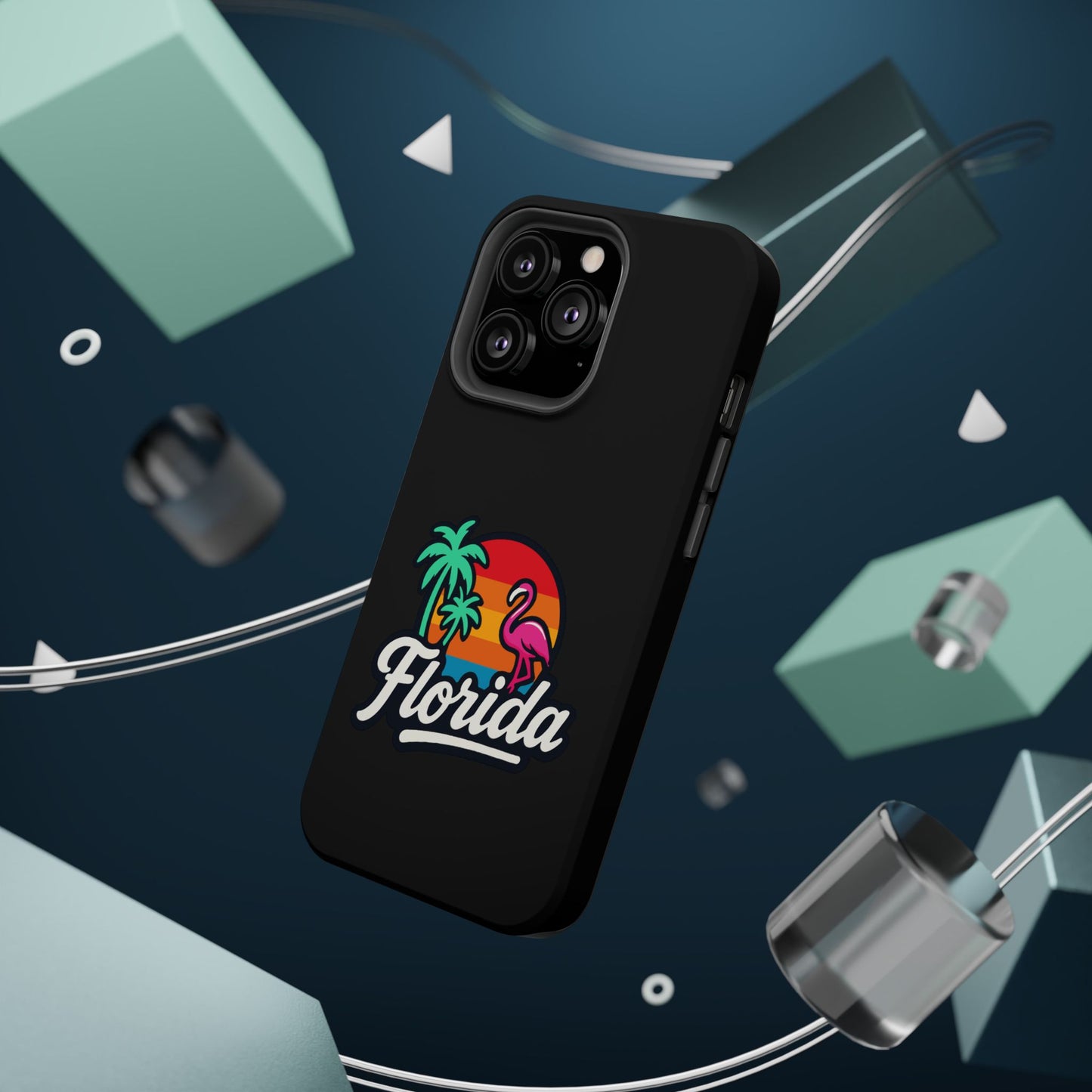 Florida Sunset Palm - Magnetic Phone Case