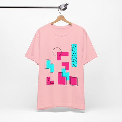 Retro Geometric Vibes - T-Shirt