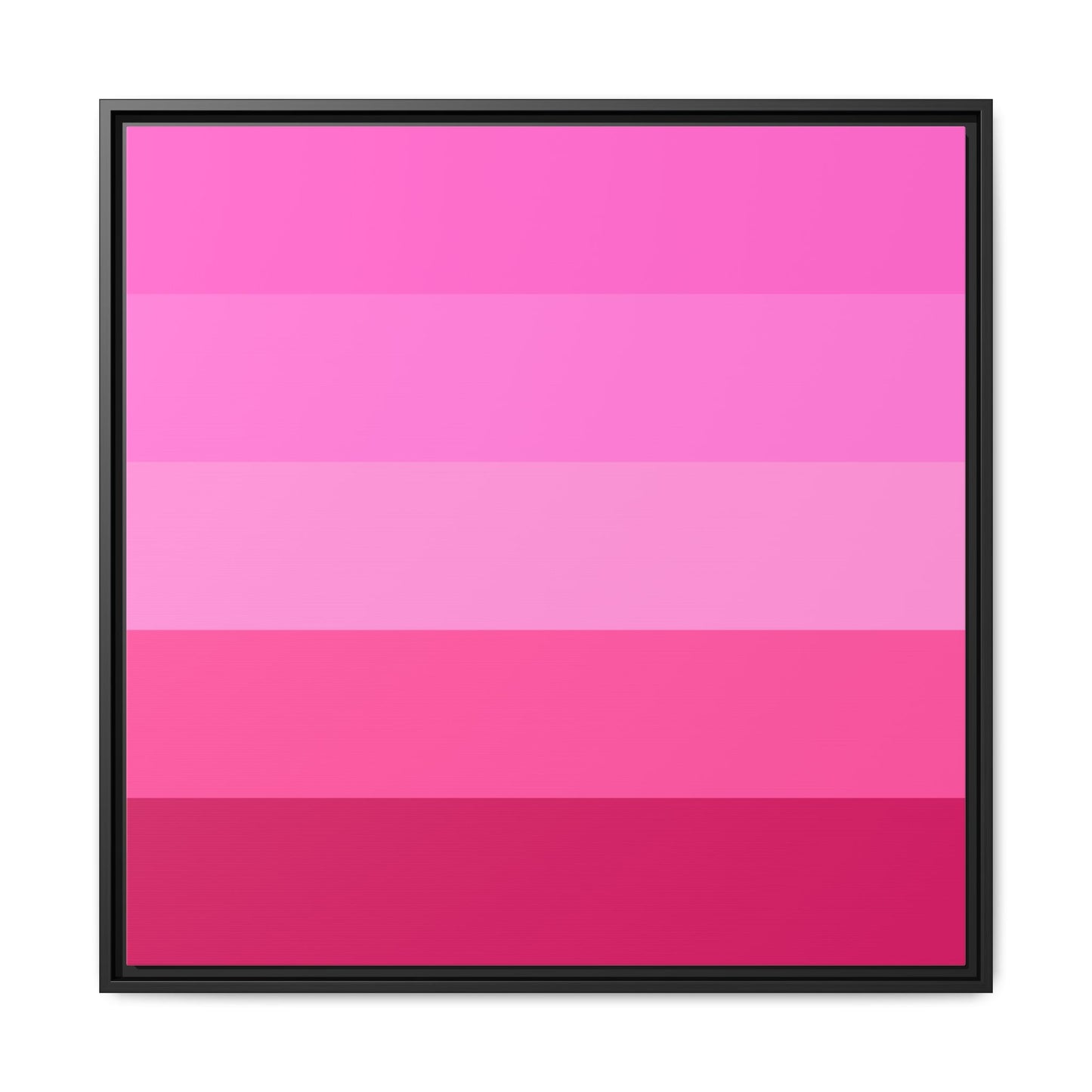 Valentine Rose Colors - Framed Canvas