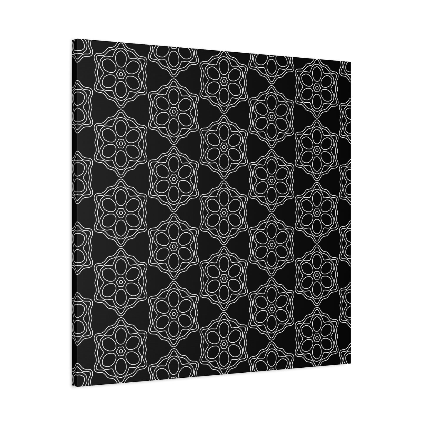 Geometric Sacred Flower - Canvas