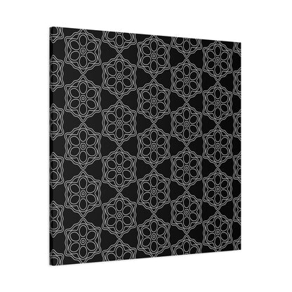 Geometric Sacred Flower - Canvas