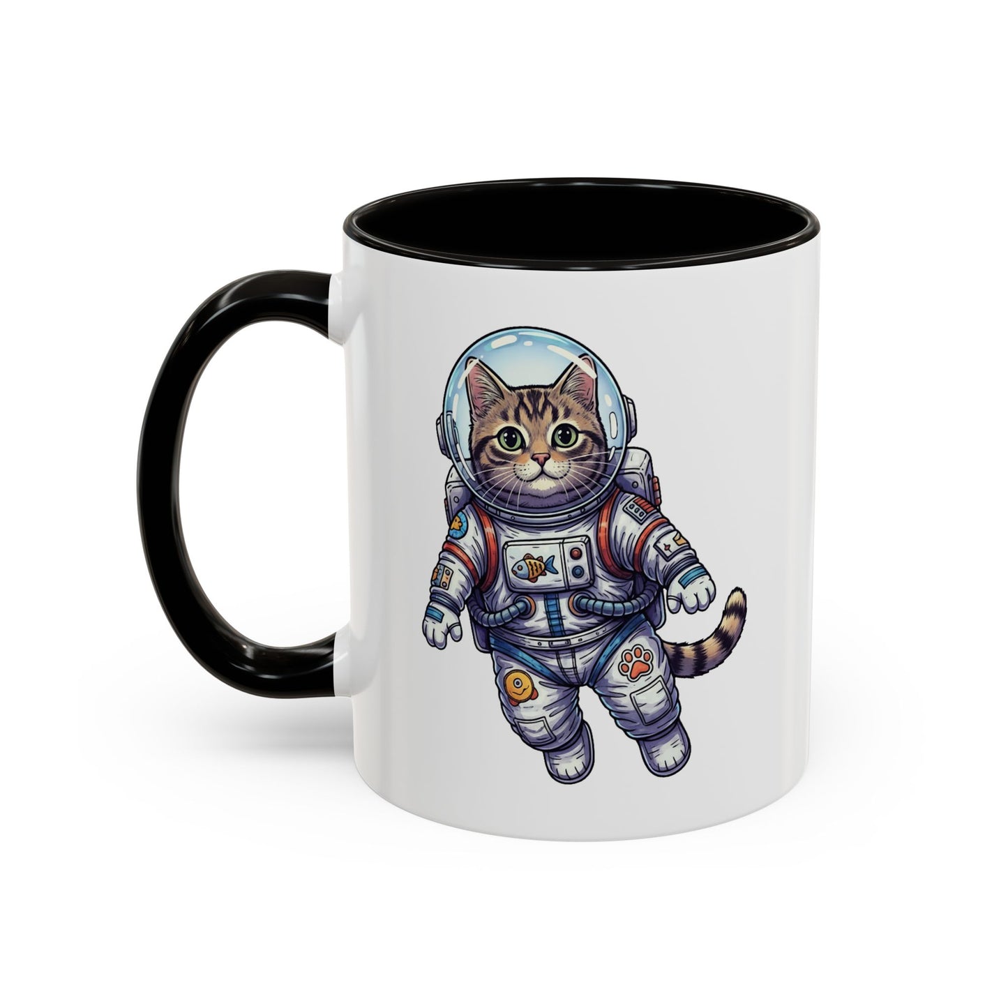 Astronaut Cat - Colorful Mug