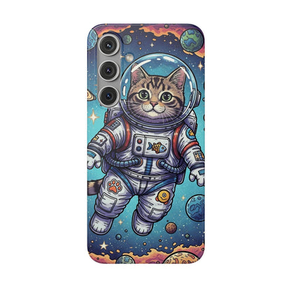 Astronaut Cat - Flexi Phone Case