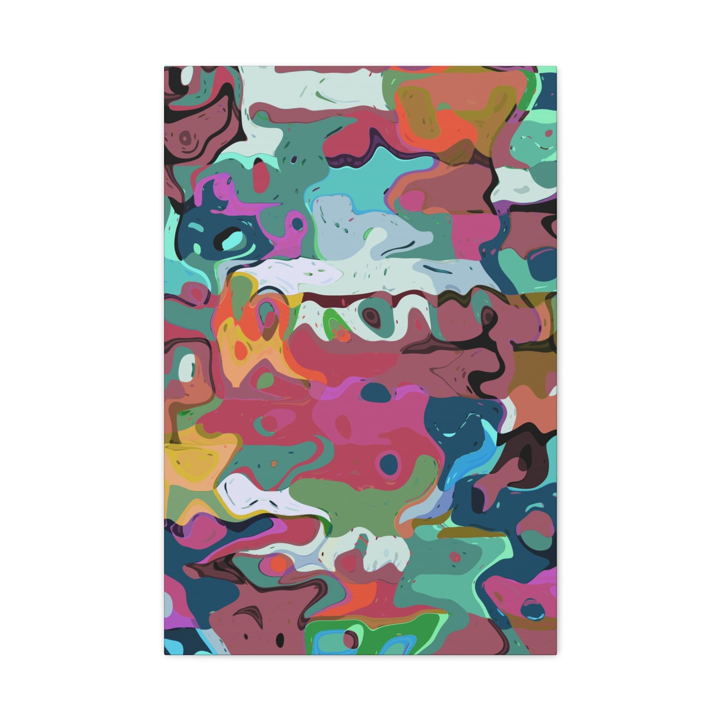 Colorful Abstract Marble - Canvas