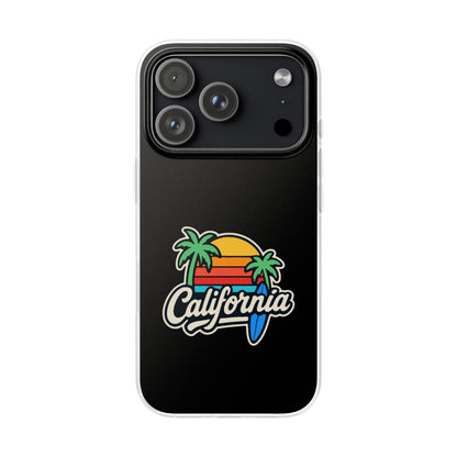 California Surf Vibes - Flexi Phone Case