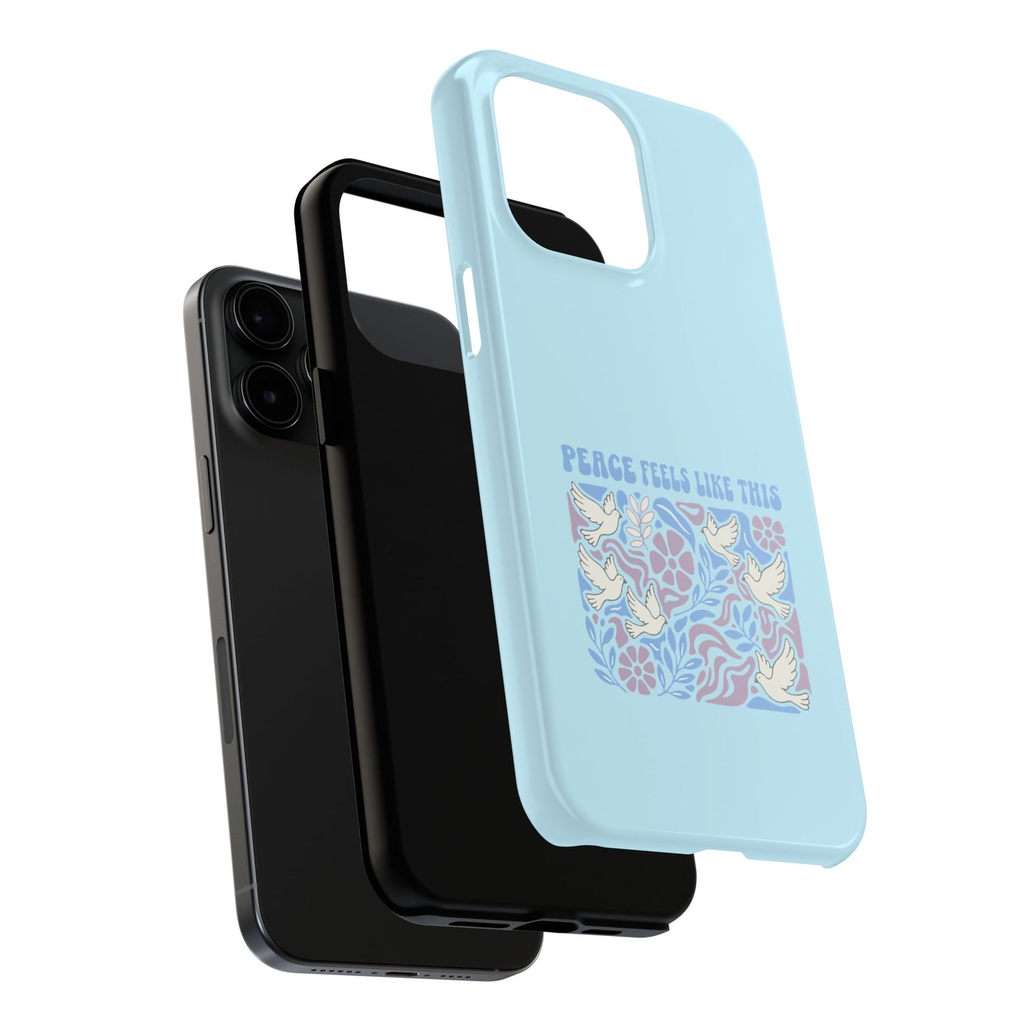 Peace Tells Like This - Phone Case
