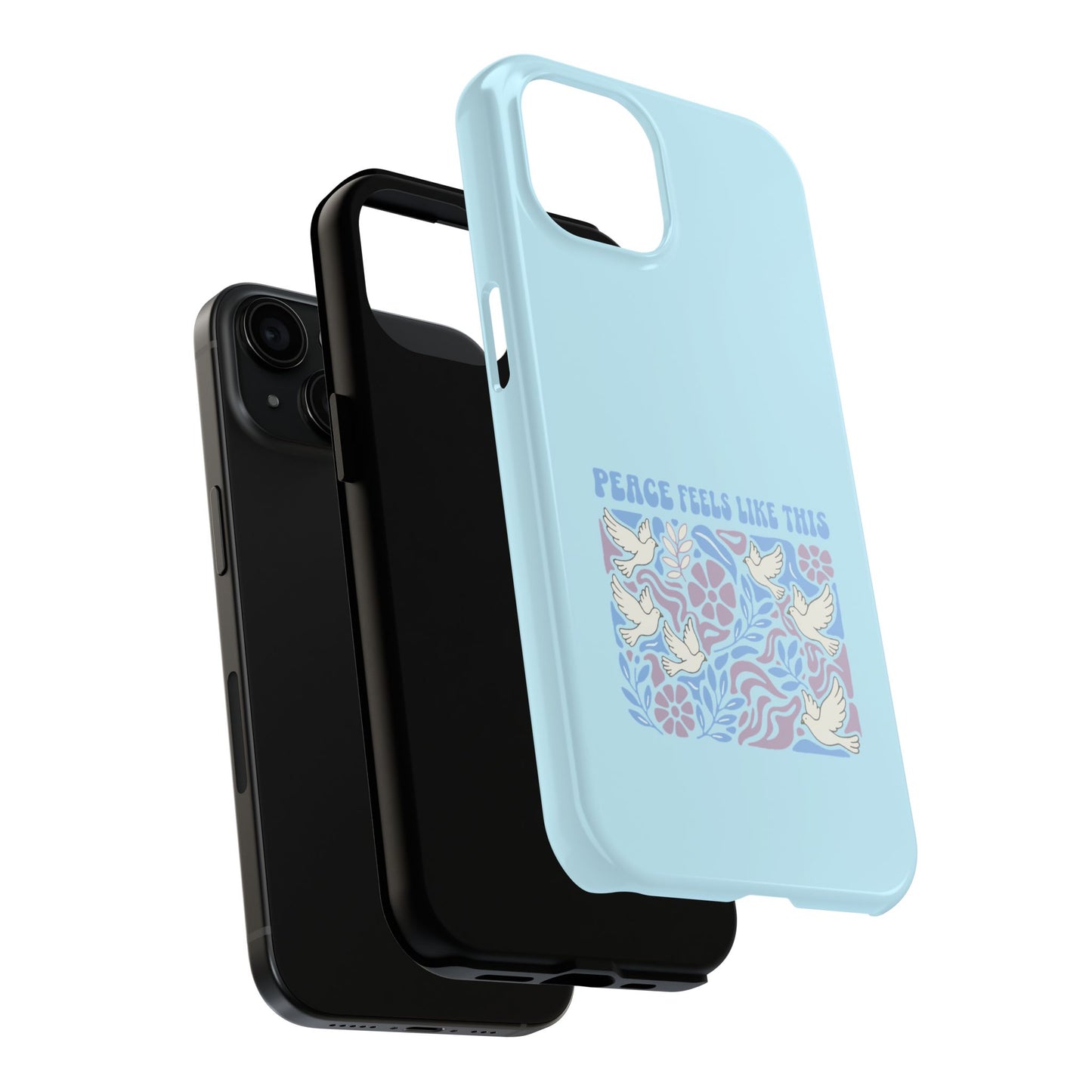 Peace Tells Like This - Phone Case