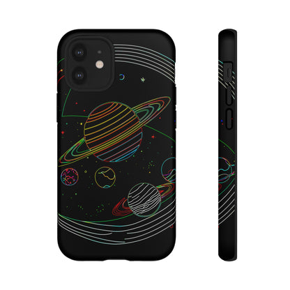 Galactic Tough Phone Case, Starry Space Protection, Unique Gift for Astronomers, Celestial Accessories, Trendy Space Lovers
