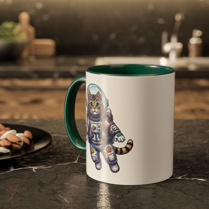 Astronaut Cat - Colorful Mug