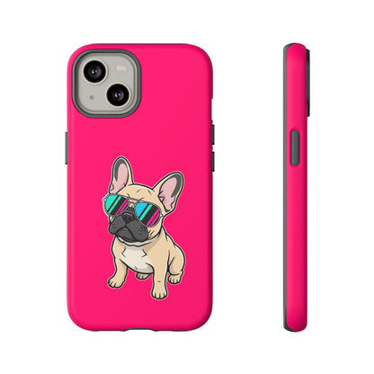 French Bulldog with Sunglasses - Phone Case