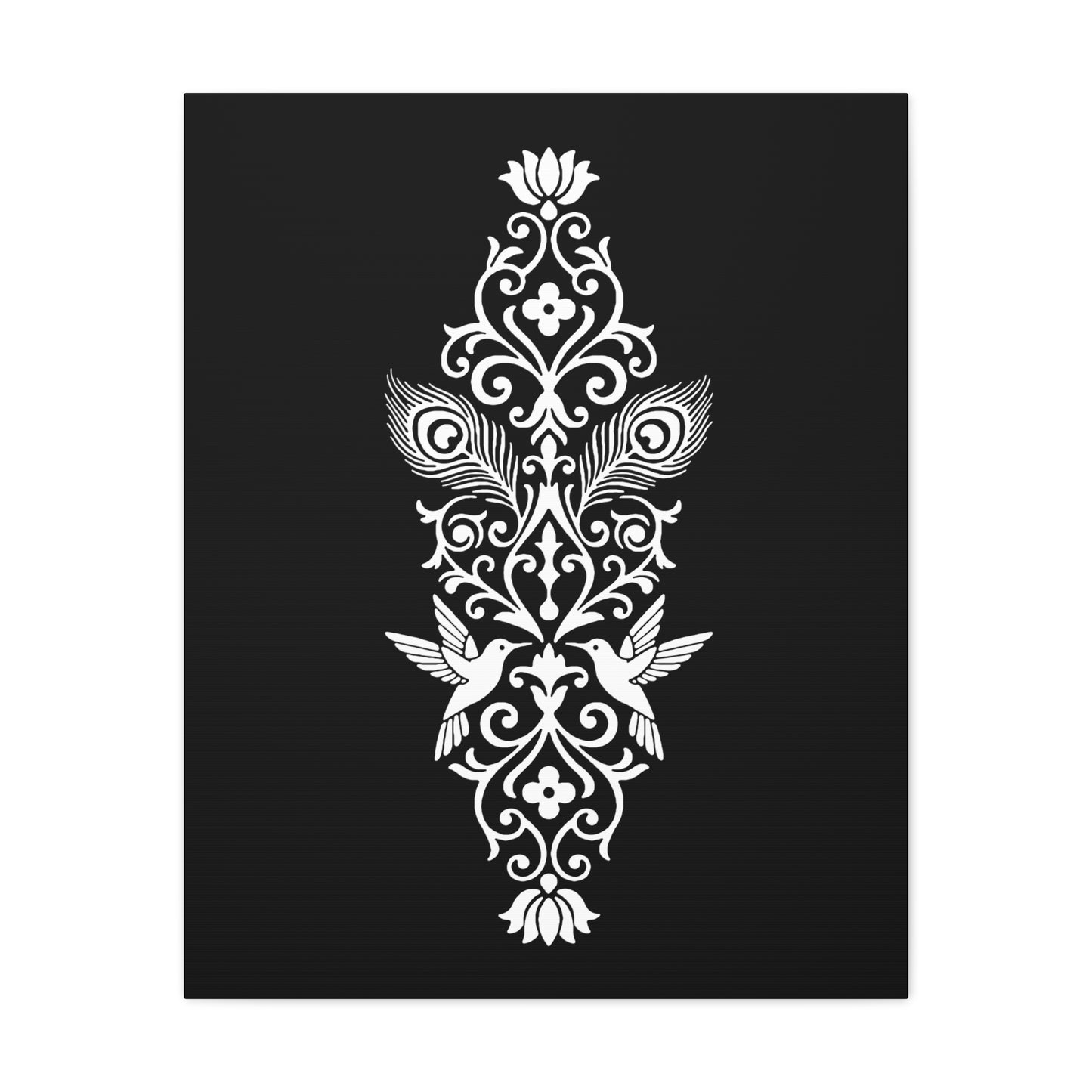 Hummingbird Soulmates - Stretched Canvas