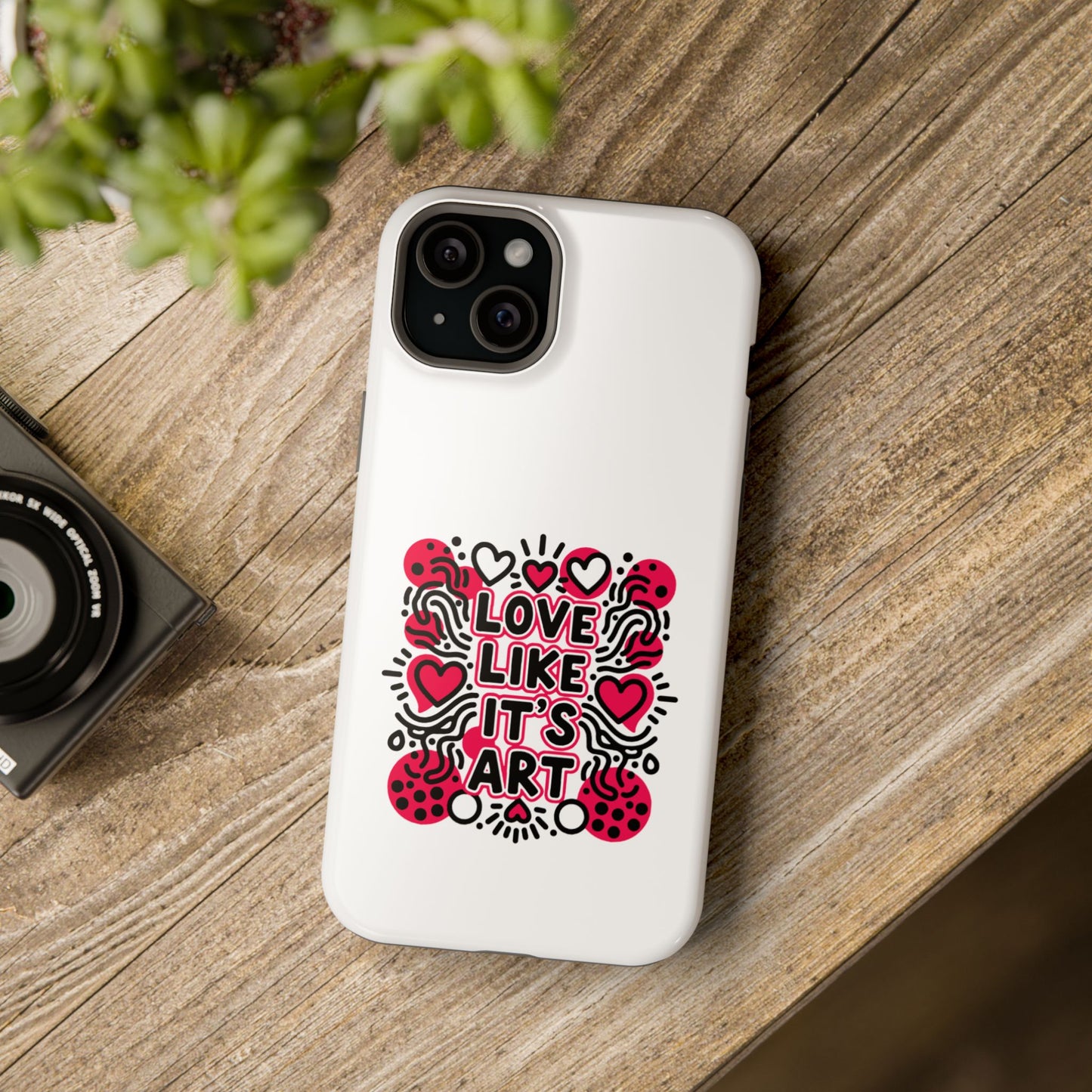 Love Like It's Art - Magnetic Phone Case