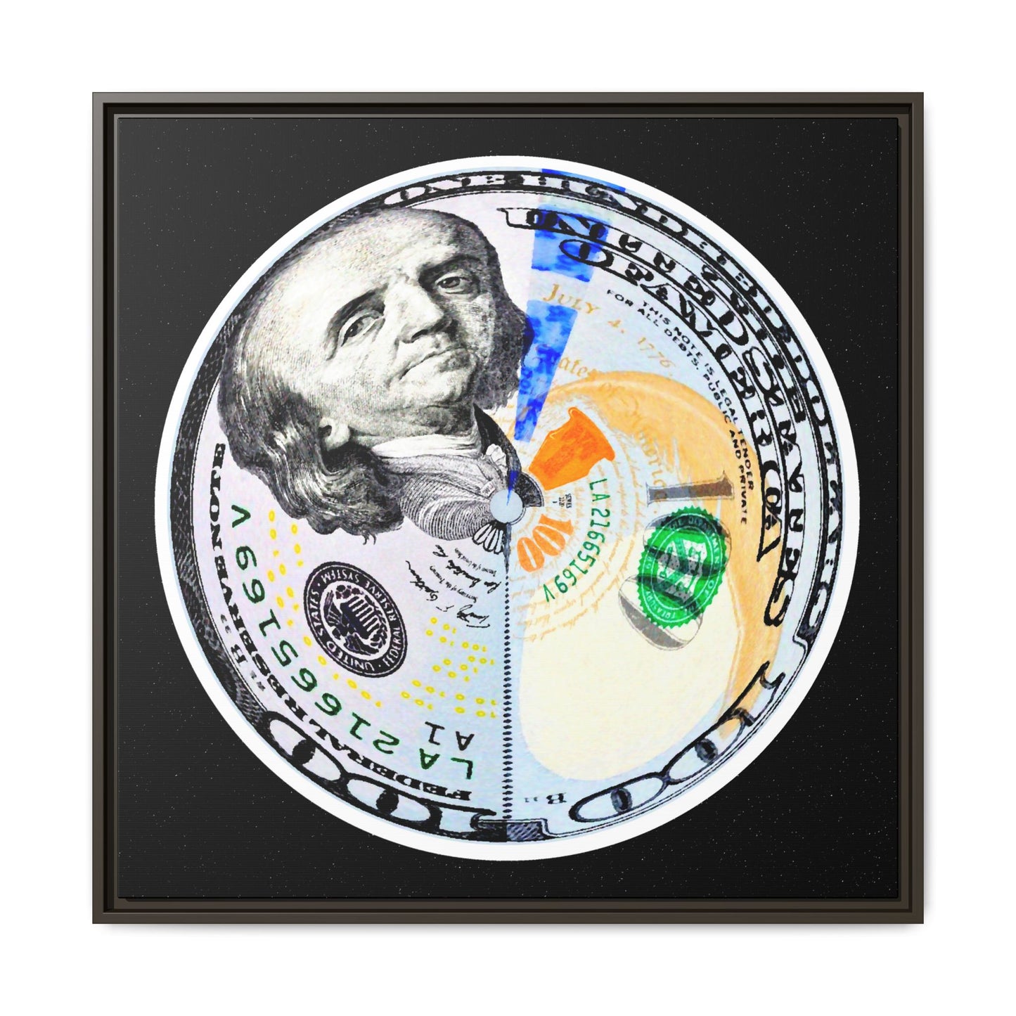 THE MOONEY - Framed Canvas