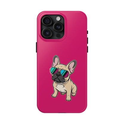 French Bulldog with Sunglasses - Phone Case