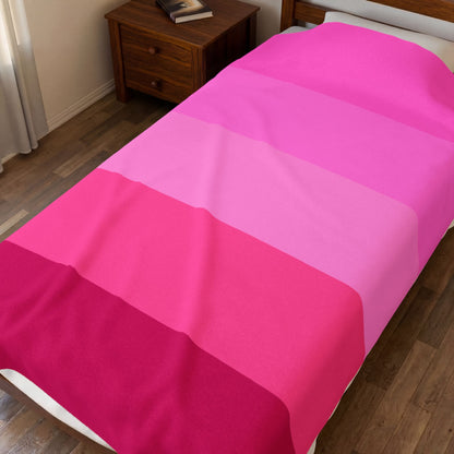 Valentine Rose Colors - Plush Blanket